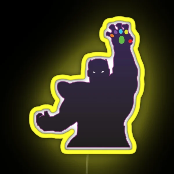 Deadly Shadow RGB Neon Sign
