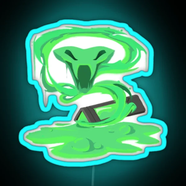 Deadly Venom Spray RGB Neon Sign