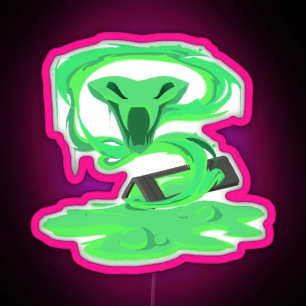 Deadly Venom Spray RGB Neon Sign