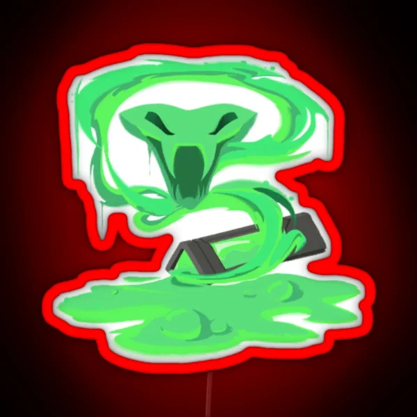 Deadly Venom Spray RGB Neon Sign