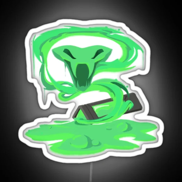 Deadly Venom Spray RGB Neon Sign