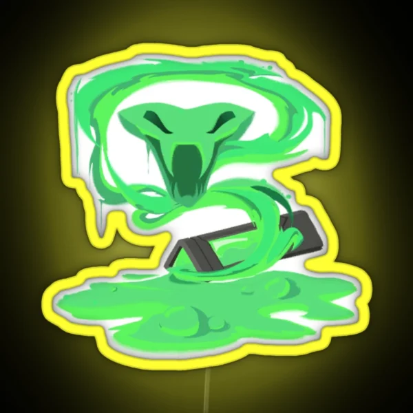 Deadly Venom Spray RGB Neon Sign