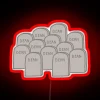 Dean Winchester Graveyard RGB Neon Sign - Image 2