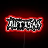 Death Metal Autism RGB Neon Sign