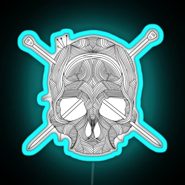 Death RGB Neon Sign