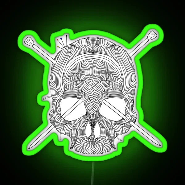 Death RGB Neon Sign