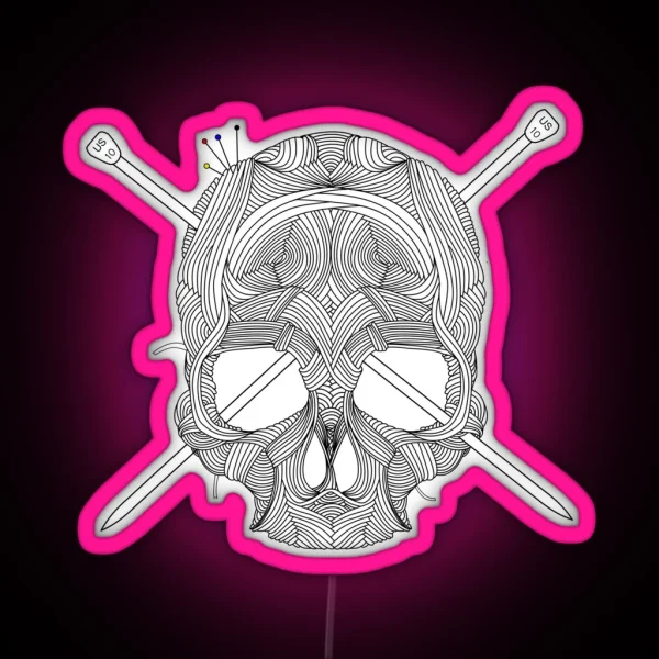 Death RGB Neon Sign