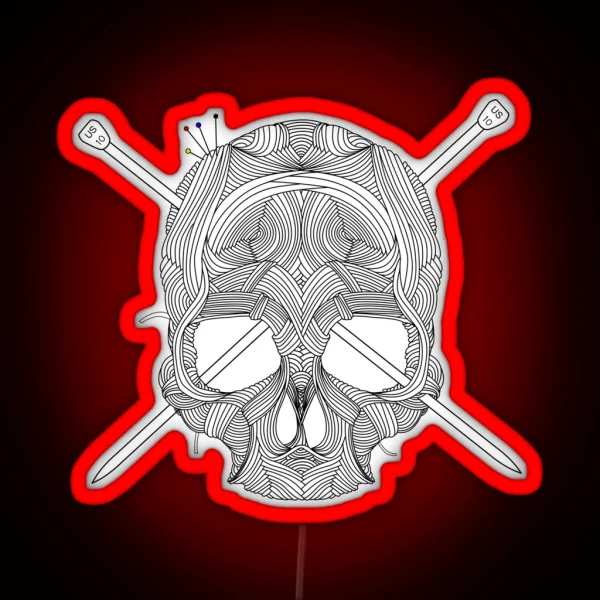 Death RGB Neon Sign
