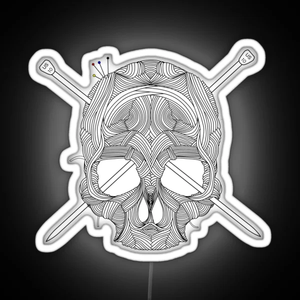 Death RGB Neon Sign