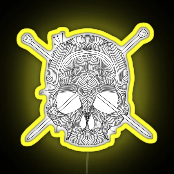 Death RGB Neon Sign