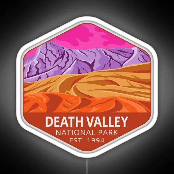 Death Valley National Park RGB Neon Sign