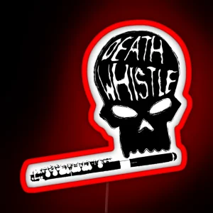 Death Whistle RGB Neon Sign