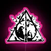 Deathly Hallow Wizard Magic Witchy RGB Neon Sign - Image 6
