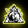 Deathly Hallow Wizard Magic Witchy RGB Neon Sign - Image 5