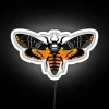 Deaths Head Moth RGB Neon Sign - Image 4