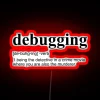 Debugging Definition RGB Neon Sign - Image 2