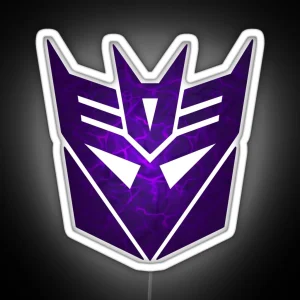 Decepticon RGB Neon Sign