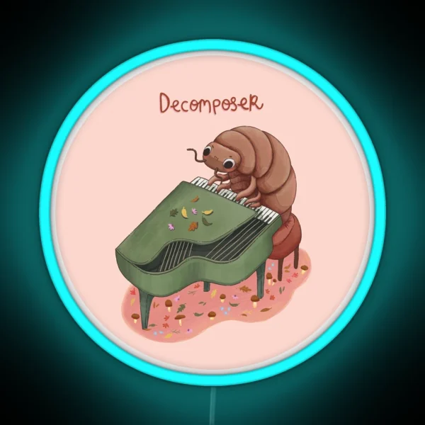 Decomposter Composing RGB Neon Sign