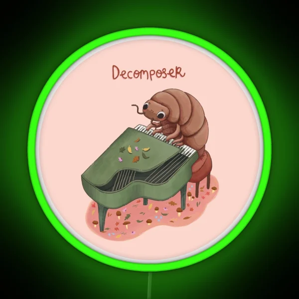 Decomposter Composing RGB Neon Sign