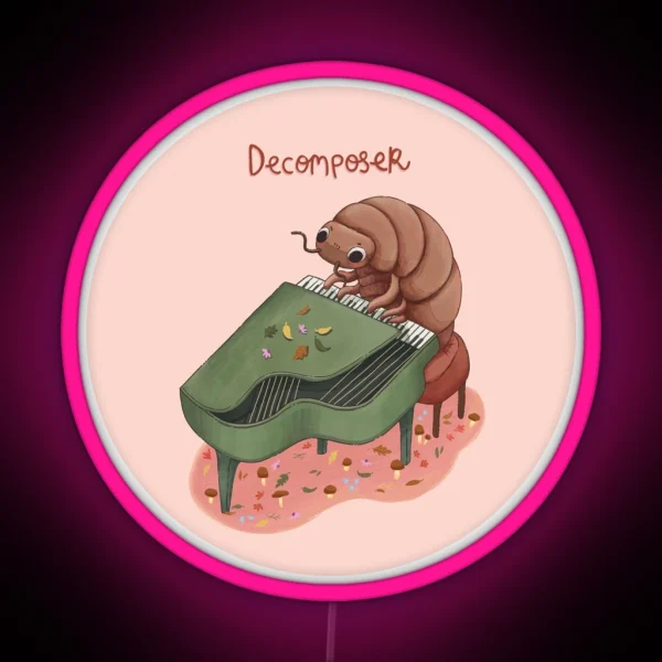Decomposter Composing RGB Neon Sign
