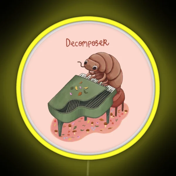 Decomposter Composing RGB Neon Sign
