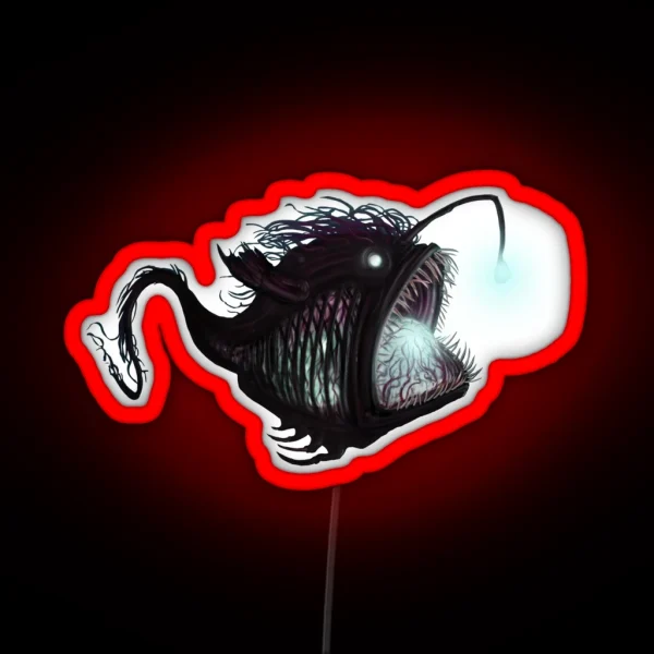 Deep Sea Angler Diceratias Nassa RGB Neon Sign