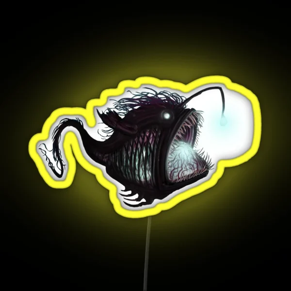 Deep Sea Angler Diceratias Nassa RGB Neon Sign
