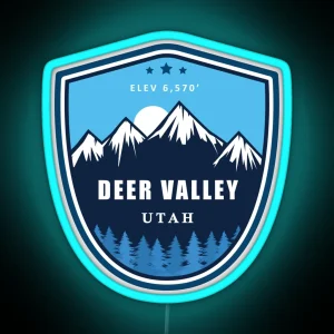 Deer Valley RGB Neon Sign