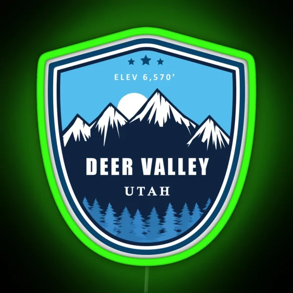 Deer Valley RGB Neon Sign