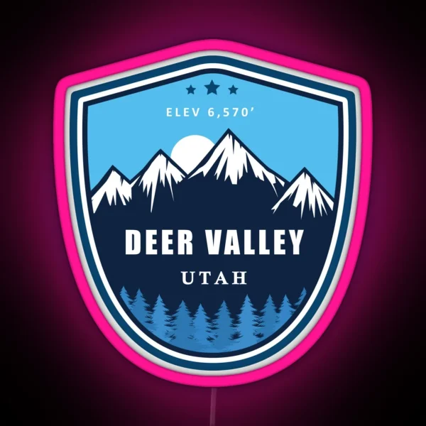 Deer Valley RGB Neon Sign