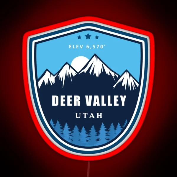 Deer Valley RGB Neon Sign