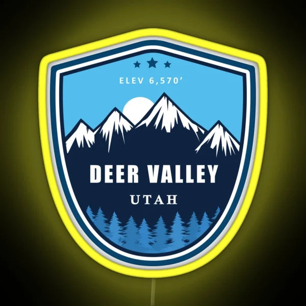Deer Valley RGB Neon Sign