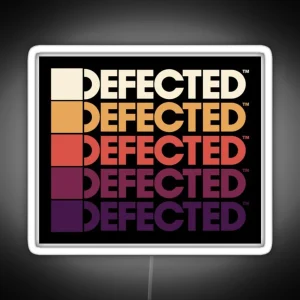 DEFECTED RECORDS Led Rave Led Electronic Music Festival Ibiza Party Led House Led RGB Neon Sign