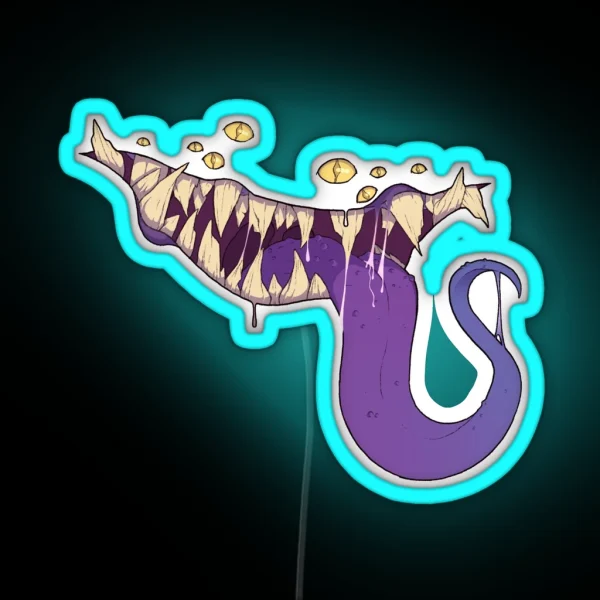 Definitely NOT A Mimic RGB Neon Sign