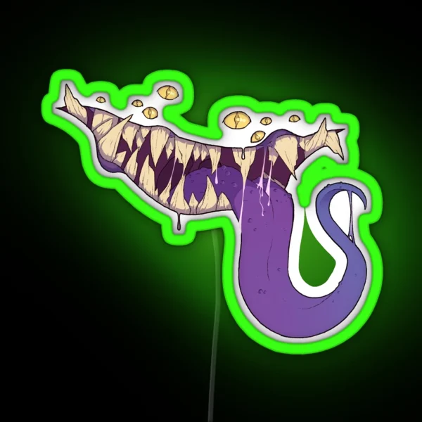 Definitely NOT A Mimic RGB Neon Sign