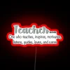 Definition Of A Teacher RGB Neon Sign - Image 2