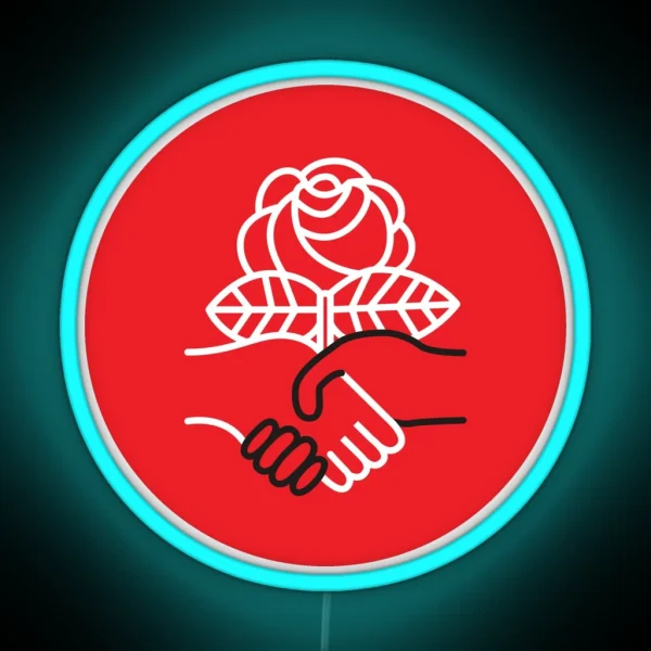 Democratic Socialists Of America RGB Neon Sign
