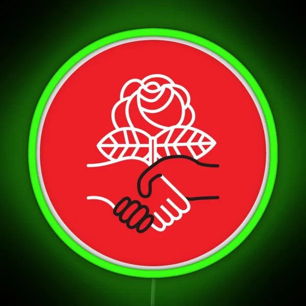 Democratic Socialists Of America RGB Neon Sign