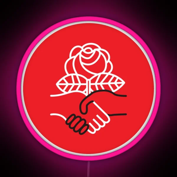 Democratic Socialists Of America RGB Neon Sign