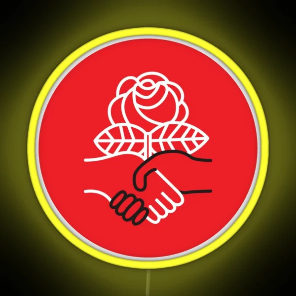 Democratic Socialists Of America RGB Neon Sign