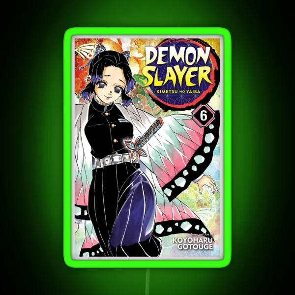 Demon Slayer 6 RGB Neon Sign