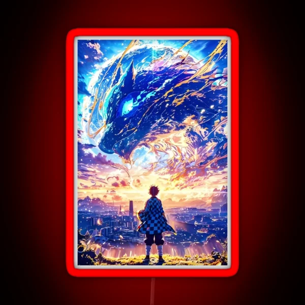 Demon Slayer Kimetsu No Yaiba Demon Slayer RGB Neon Sign