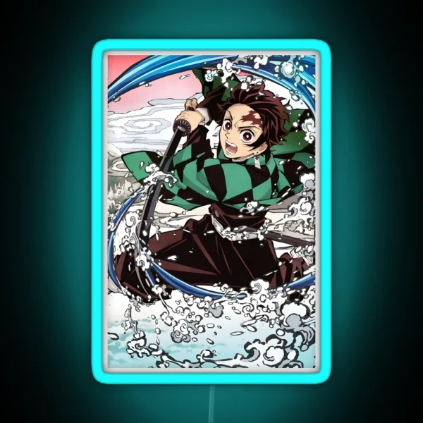 Demon Slayer Kimetsu No Yaiba Demon Slayer RGB Neon Sign