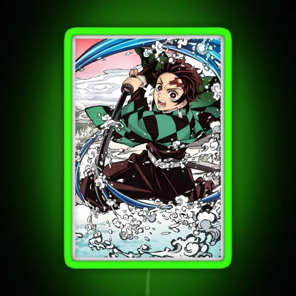 Demon Slayer Kimetsu No Yaiba Demon Slayer RGB Neon Sign