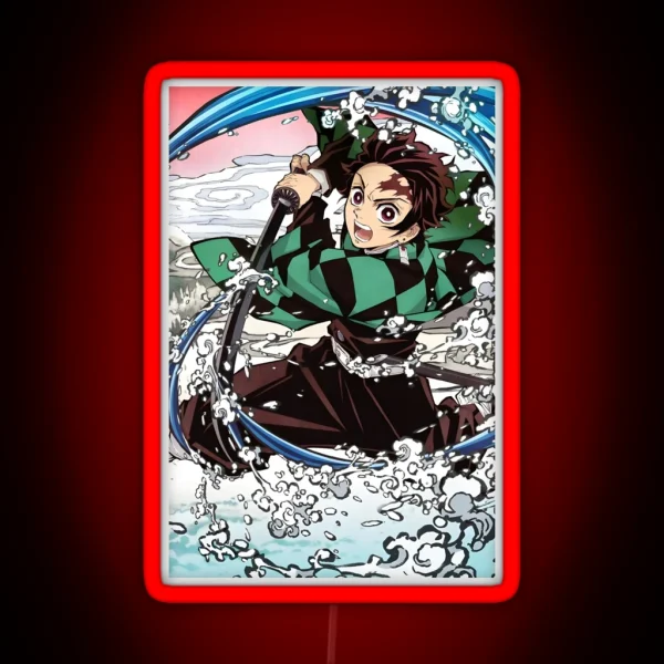 Demon Slayer Kimetsu No Yaiba Demon Slayer RGB Neon Sign