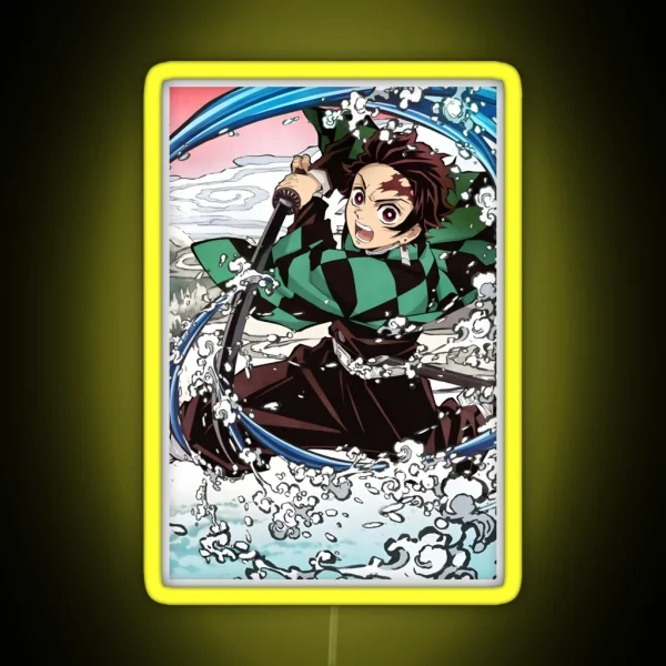 Demon Slayer Kimetsu No Yaiba Demon Slayer RGB Neon Sign