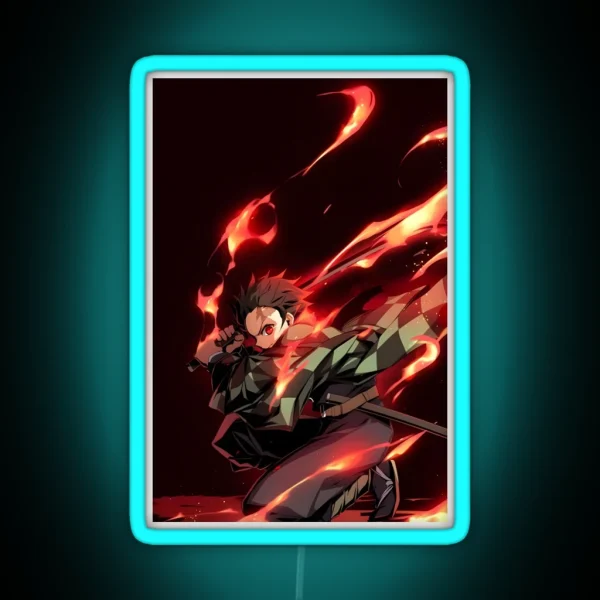 Demon Slayer Kimetsu No Yaiba Demon Slayer RGB Neon Sign