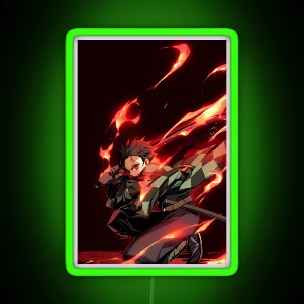 Demon Slayer Kimetsu No Yaiba Demon Slayer RGB Neon Sign