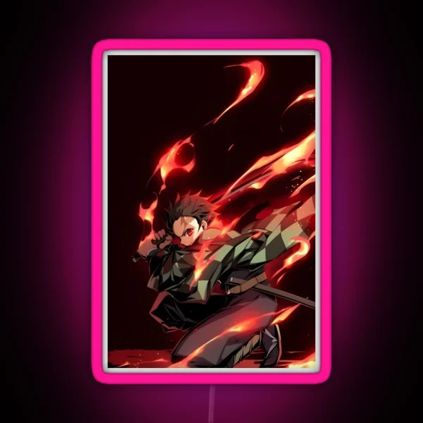 Demon Slayer Kimetsu No Yaiba Demon Slayer RGB Neon Sign