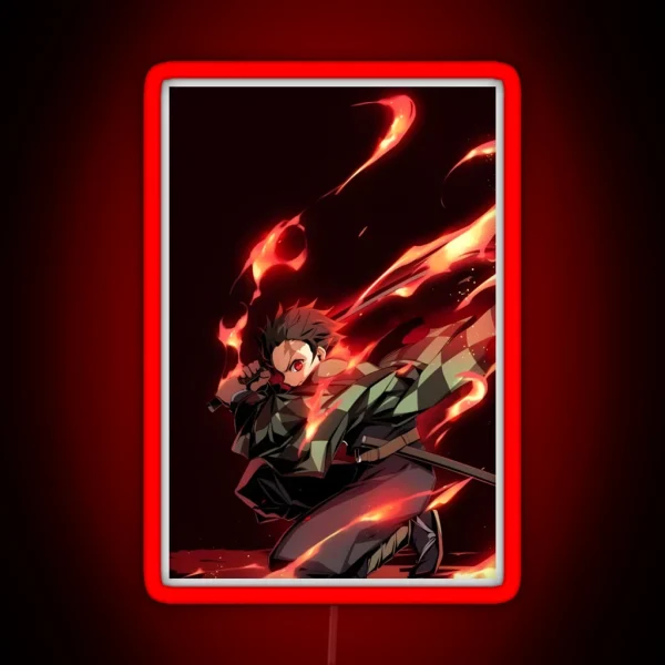 Demon Slayer Kimetsu No Yaiba Demon Slayer RGB Neon Sign